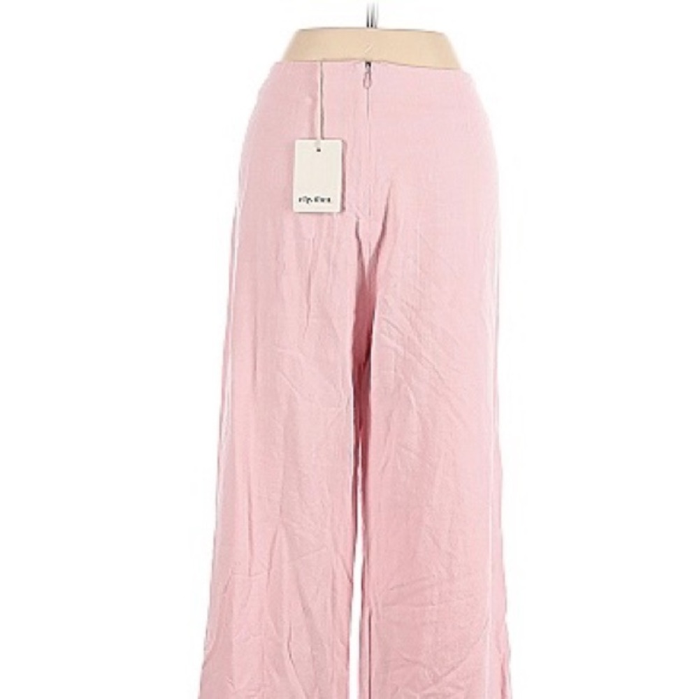 NWT Pink rhythm. linen wide leg pants